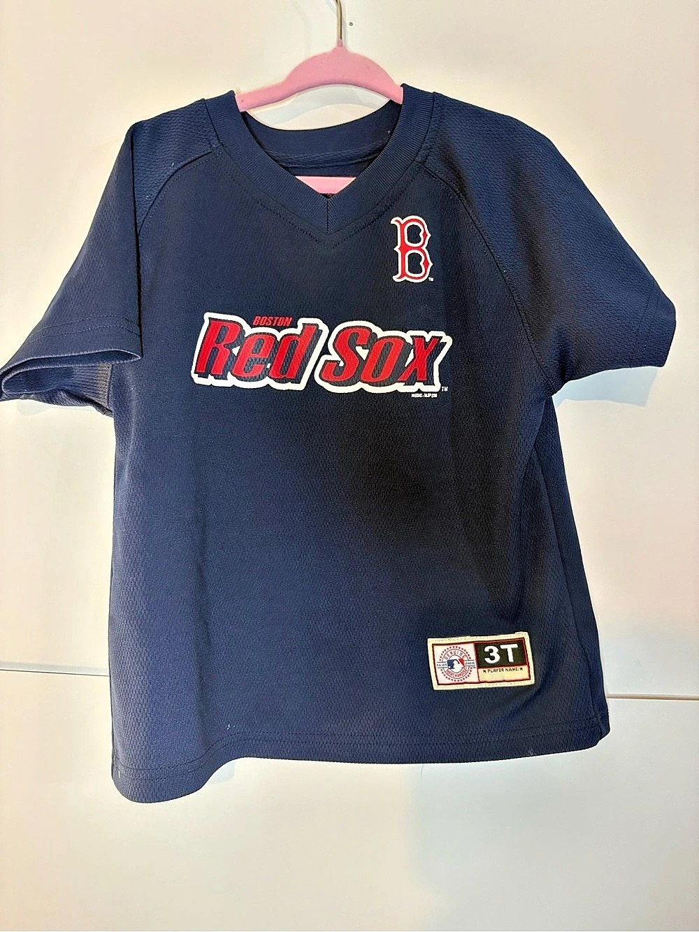 Vintage mighty Mac Boston Red Sox Baseball jersey MLB 3T